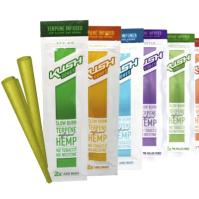 Cono de tabaco aromatizado para llenar material vegetal
